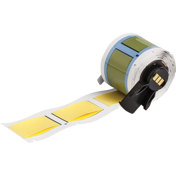 Brady M6-1000-1-342-YL PermaSleeve Heat-Shrink Labels for M610, M611, BMP61, M710 (with media adapter) and BMP71 (with media adapter) 173602