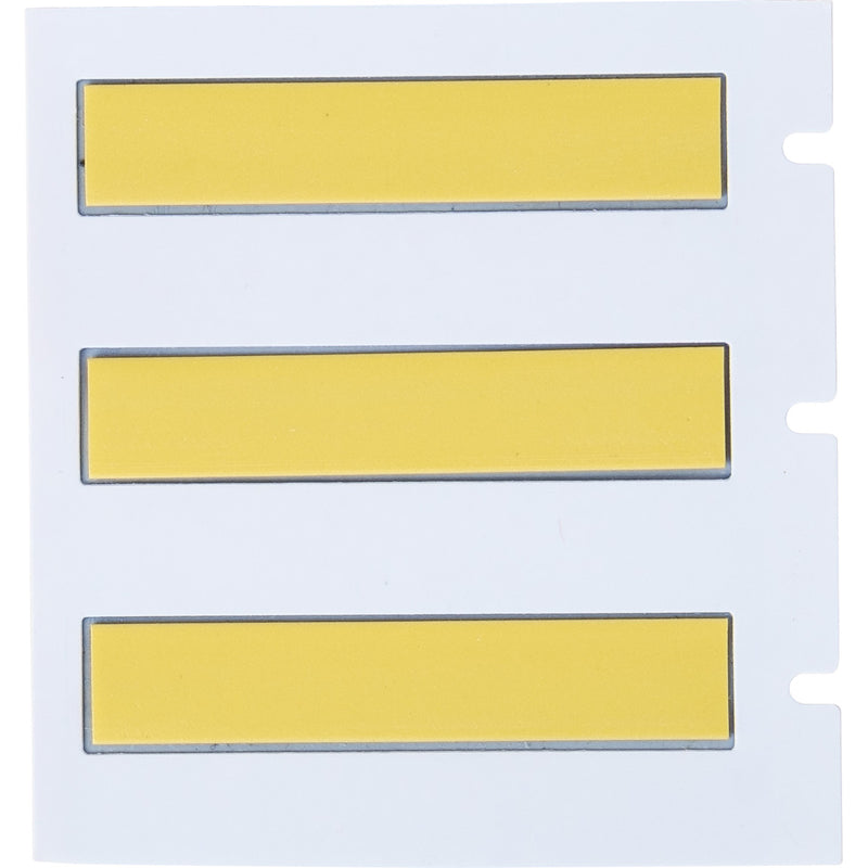 Brady M61-187-175-342-YL PermaSleeve Heat Shrink Wire and Cable Labels for M610, M611, BMP61, M710 (with media adapter) and BMP71 (with media adapter) 173623