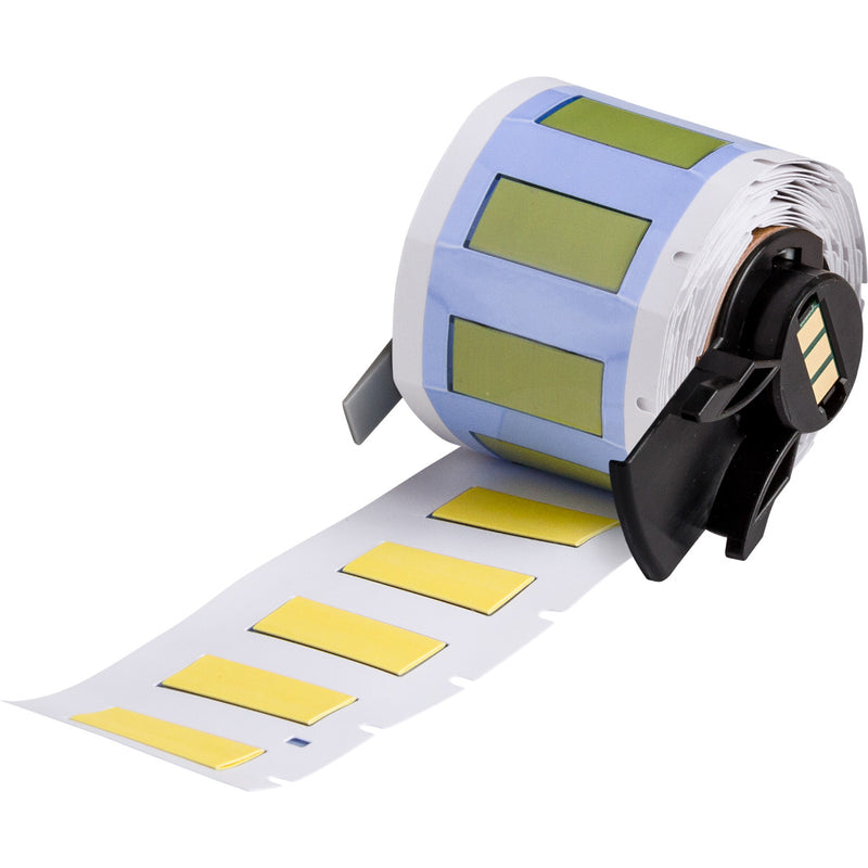 Brady M6-250-1-342-YL PermaSleeve Heat-Shrink Labels for M610, M611, BMP61, M710 (with media adapter) and BMP71 (with media adapter) 173644