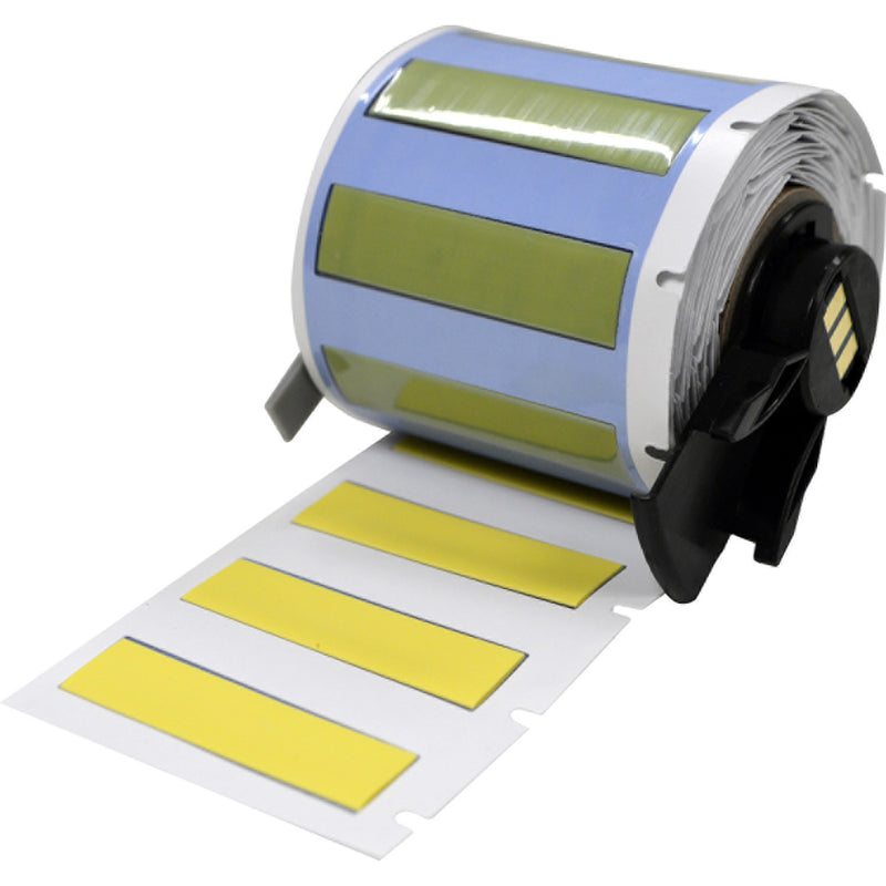 Brady M6-250-175-342-YL PermaSleeve Heat-Shrink Labels for M610, M611, BMP61, M710 (with media adapter) and BMP71 (with media adapter) 173638