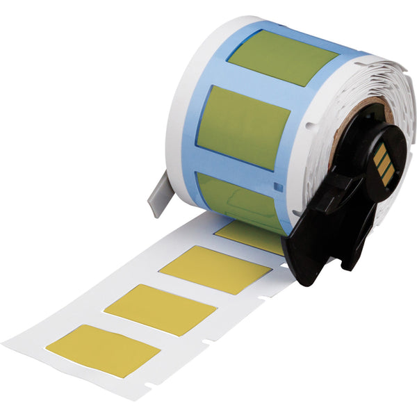 Brady M6-375-1-342-YL PermaSleeve Heat-Shrink Labels for M610, M611, BMP61, M710 (with media adapter) and BMP71 (with media adapter) 173660