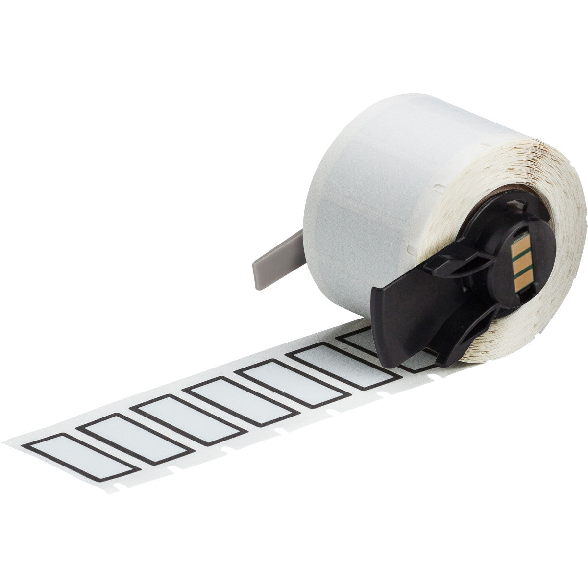 Brady M6-24-428-BK Metallised Matte Gray Polyester Labels for M610, M611, BMP61, M710 (with media adapter) and BMP71 (with media adapter) 173770