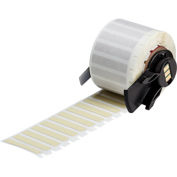 Brady M6-25-724 Matte Amber Ultra Heat Resistant Polyimide Labels for M610, M611, BMP61, M710 (with media adapter) and BMP71 (with media adapter) 173774