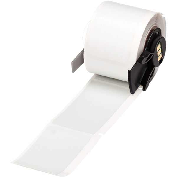 Brady M6-26-428 Metallised Matte Gray Polyester Labels for M610, M611, BMP61, M710 (with media adapter) and BMP71 (with media adapter) 174248