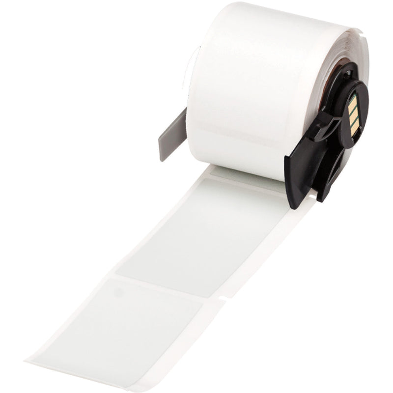 Brady M6-26-428 Metallised Matte Gray Polyester Labels for M610, M611, BMP61, M710 (with media adapter) and BMP71 (with media adapter) 174248