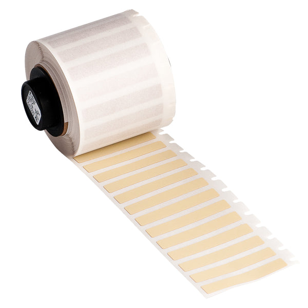 Brady M6-28-724 Matte Amber Ultra Heat Resistant Polyimide Labels for M610, M611, BMP61, M710 (with media adapter) and BMP71 (with media adapter) 174253