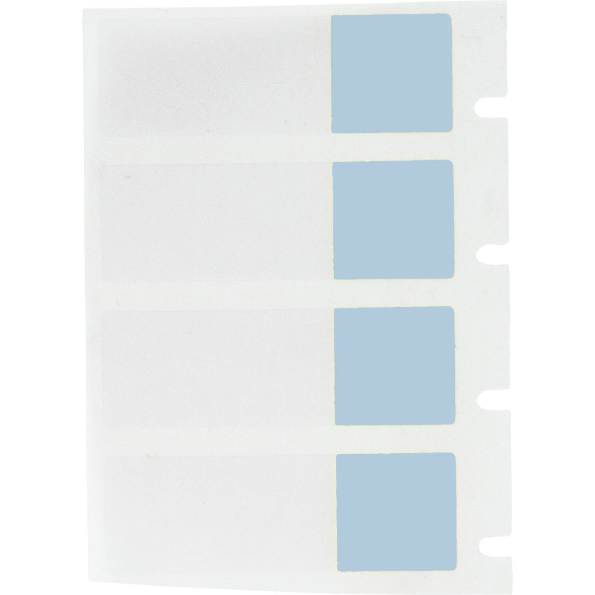 Brady M6-29-427-BL Self-Laminating Vinyl Wrap Around Labels for M610, M611, BMP61, M710 (with media adapter) and BMP71 (with media adapter) 173794