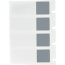 Brady M6-29-427-GY Self-Laminating Vinyl Wrap Around Labels for M610, M611, BMP61, M710 (with media adapter) and BMP71 (with media adapter) 173797