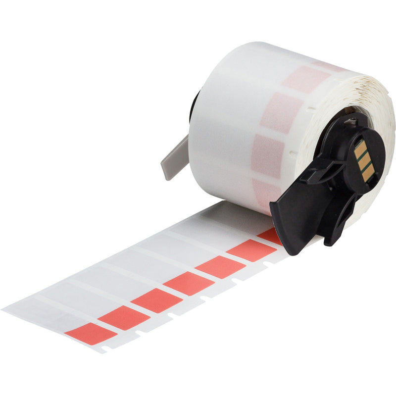 Brady M6-29-427-RD Self-Laminating Vinyl Wrap Around Labels for M610, M611, BMP61, M710 (with media adapter) and BMP71 (with media adapter) 173800