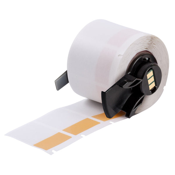 Brady M6-31-427-OR Self-Laminating Vinyl Wrap Around Labels for M610, M611, BMP61, M710 (with media adapter) and BMP71 (with media adapter) 173824