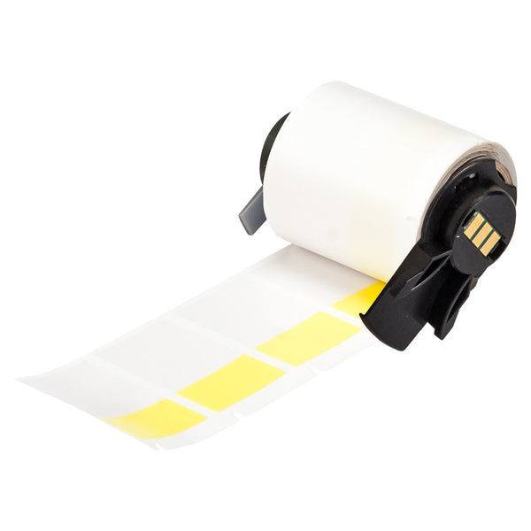 Brady M6-31-427-YL Self-Laminating Vinyl Wrap Around Labels for M610, M611, BMP61, M710 (with media adapter) and BMP71 (with media adapter) 174276