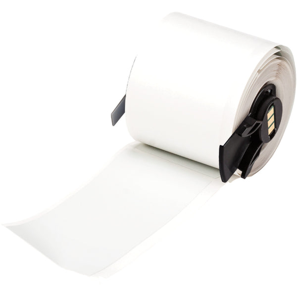 Brady M6-38-428 Metallised Matte Gray Polyester Labels for M610, M611, BMP61, M710 (with media adapter) and BMP71 (with media adapter) 174300