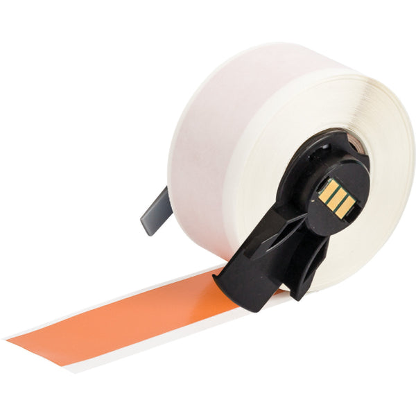 Brady M6C-1000-439-OR Multi-Purpose Vinyl Labels for M610, M611, BMP61, M710 (with media adapter) and BMP71 (with media adapter) 174312