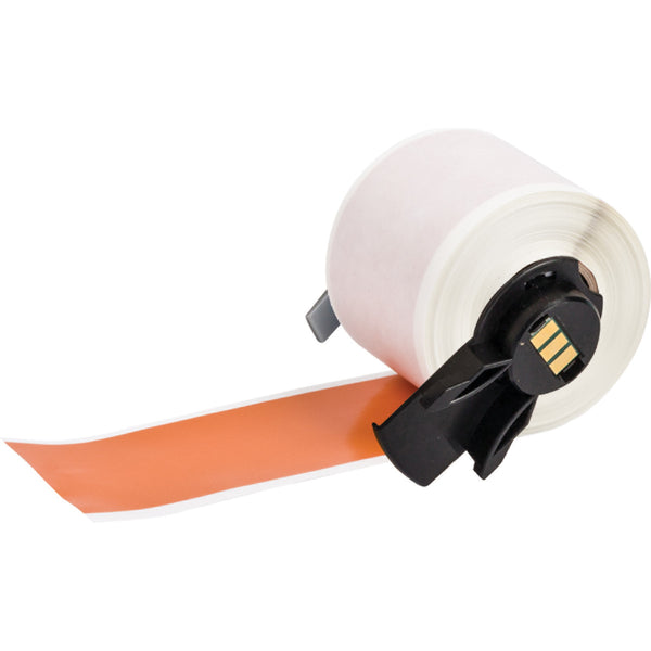 Brady M6C-1900-439-OR Multi-Purpose Vinyl Labels for M610, M611, BMP61, M710 (with media adapter) and BMP71 (with media adapter) 174322