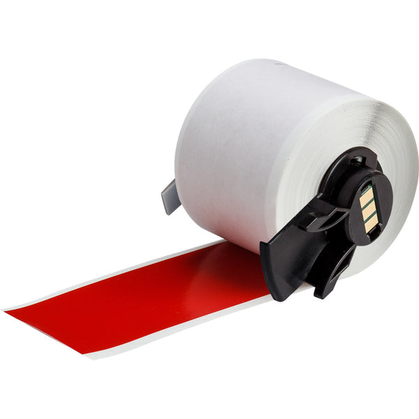 Brady M6C-1900-439-RD Multi-Purpose Vinyl Labels for M610, M611, BMP61, M710 (with media adapter) and BMP71 (with media adapter) 174323