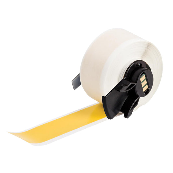 Brady M6C-1900-439-YL Multi-Purpose Vinyl Labels for M610, M611, BMP61, M710 (with media adapter) and BMP71 (with media adapter) 174324