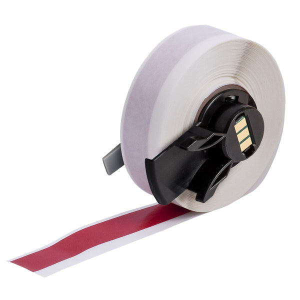 Brady M6C-500-439-RD Multi-Purpose Vinyl Labels for M610, M611, BMP61, M710 (with media adapter) and BMP71 (with media adapter) 174368
