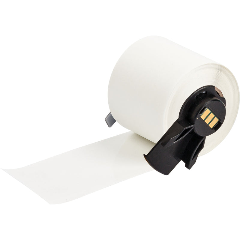 Brady M6-41-437-WT-CM Self-Extinguishing Tedlar Wrap Around Labels for M610, M611, BMP61, M710 (with media adapter) and BMP71 (with media adapter) 174379