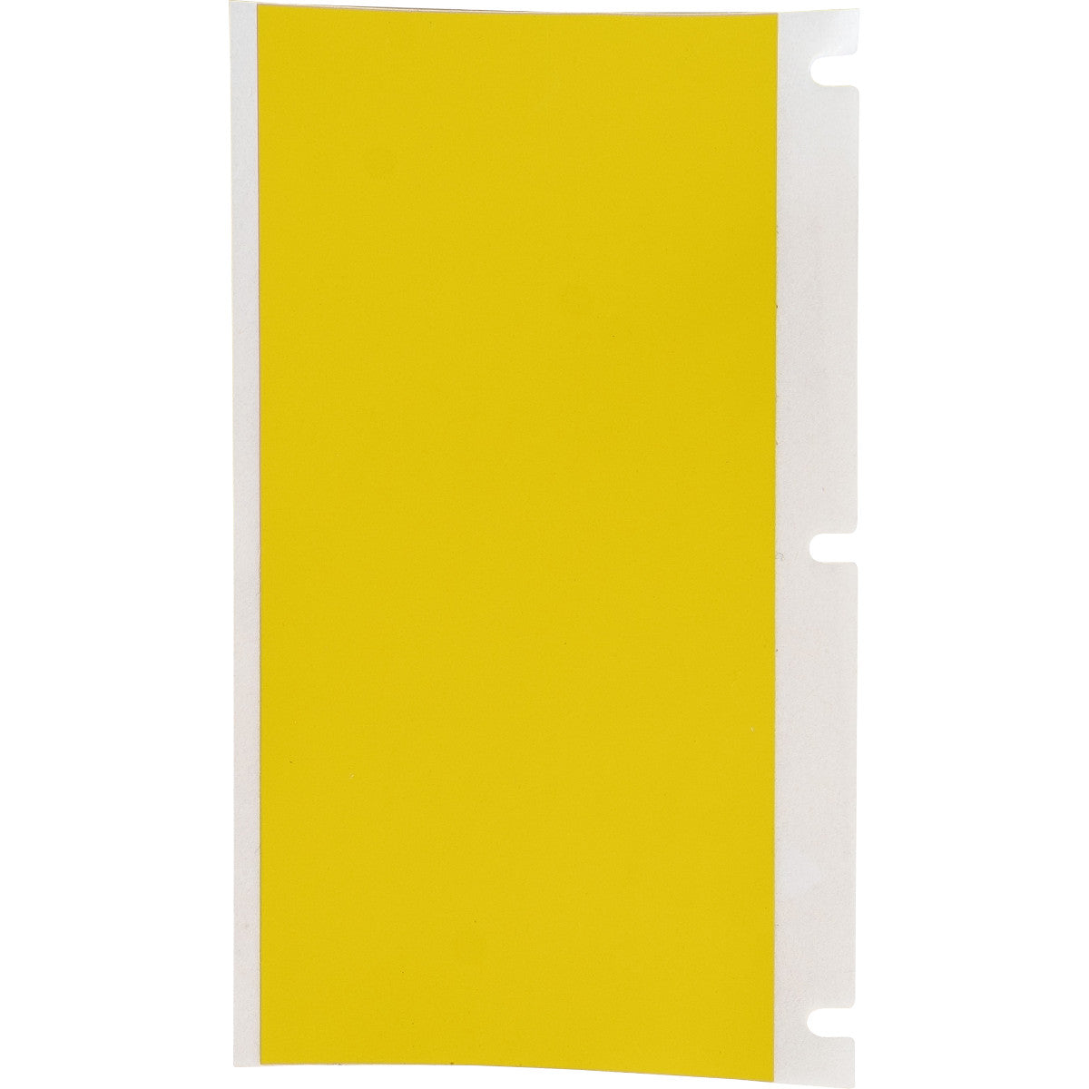 Brady M6-41-437-YL-CM Self-Extinguishing Tedlar Wrap Around Labels for M610, M611, BMP61, M710 (with media adapter) and BMP71 (with media adapter) 174380