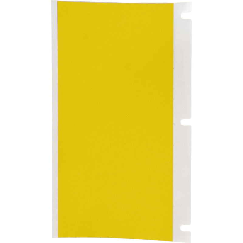 Brady M6-41-437-YL-CM Self-Extinguishing Tedlar Wrap Around Labels for M610, M611, BMP61, M710 (with media adapter) and BMP71 (with media adapter) 174380
