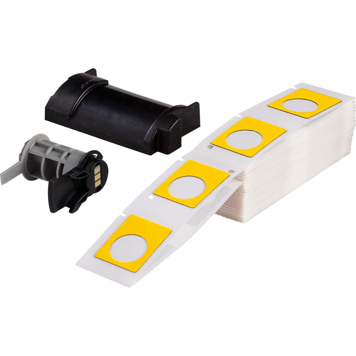 Brady PTLEP-05-7593-YL Engraved Plate Replacement Labels For M611, Bmp61 And Bmp71 802284