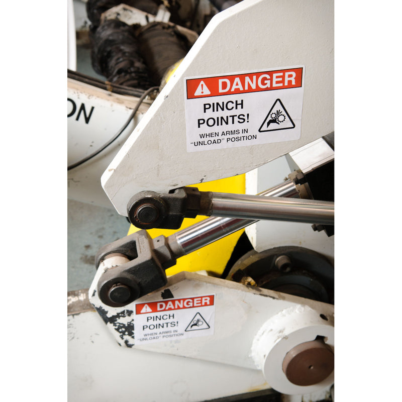 Brady B85-178x254-595-ANSIDA Bbp85 Die Cuts - Vinyl 178X254 Ansida 130753