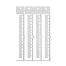 Brady TERMINAL BLOCK TAG, WE, 3.5X7.5-3.5 Terminal Block Tags - 3mm x 8mm, 3mm Pitch SA1034