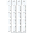 Brady TAG 8X18,5 PEPPER FUCHS Electrical Component Tags - 8mm x 18.5mm SA1054