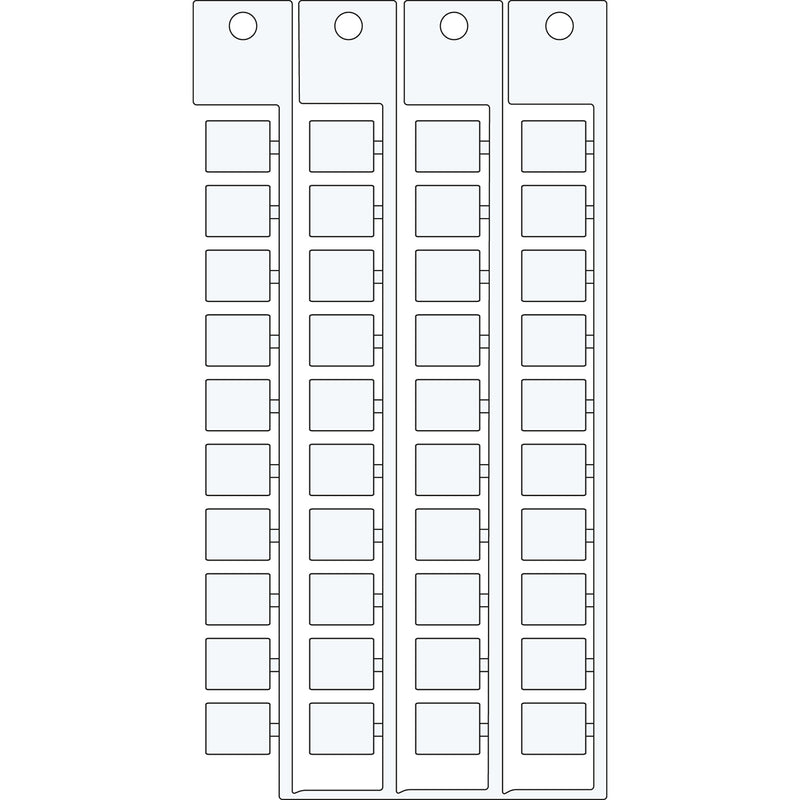 Brady MFC-10x8-WT-SASI Electrical Component Tags - 10mm x 8mm SA10X8