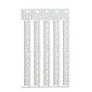 Brady TERMINAL BLOCK TAG, PH, 5X5-5 FLAT Terminal Block Tags - 5mm x 5mm, 5mm Pitch SA1232