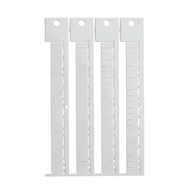 Brady TERMINAL BLOCK TAG, PH, 5X10-5 FLAT Terminal Block Tags - 5mm x 10mm, 5mm Pitch SA1234