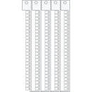 Brady TERMINAL BLOCK TAGS 4,2X5-4,2 PHO.ZS Terminal Block Tags - 4.2mm x 5mm, 5mm Pitch SA1248