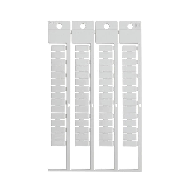 Brady TERMINAL BLOCK TAG, EN, 6X12-6 Terminal Block Tags - 6mm x 12mm, 6mm Pitch SA2625