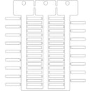 Brady TAG -4 23 WHITE 4x23 mm 3-tree white ACS tag SA4223