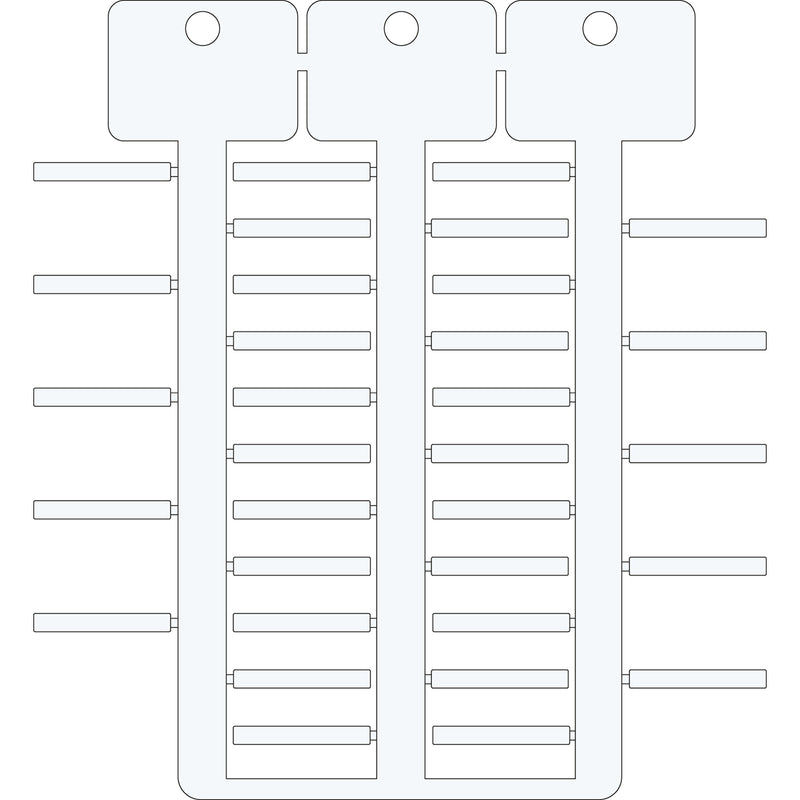 Brady TAG -4 30 WHITE Cable & Wire Tags - 4mm x 30mm SA4224