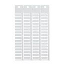Brady TERMINAL BLOCK TAG, WE, 5X15 Terminal Block Tags - 5mm x 15mm, Single SA4340