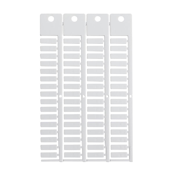 Brady TERMINAL BLOCK TAG, WE, 5X15 Terminal Block Tags - 5mm x 15mm, Single SA4340