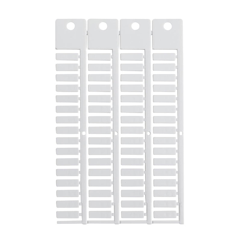 Brady TERMINAL BLOCK TAG, WE, 5X15 Terminal Block Tags - 5mm x 15mm, Single SA4340