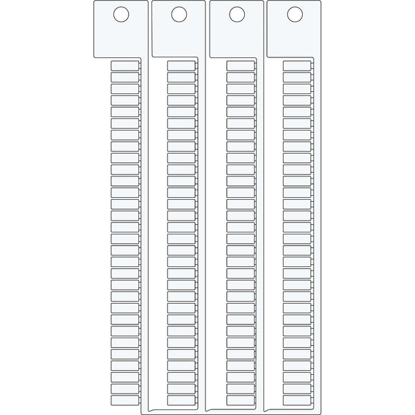 Brady Terminal block tag 3.5 x 10-3.5 Terminal Block Tags - 3.5mm x 10mm, 3.5mm Pitch SA4355