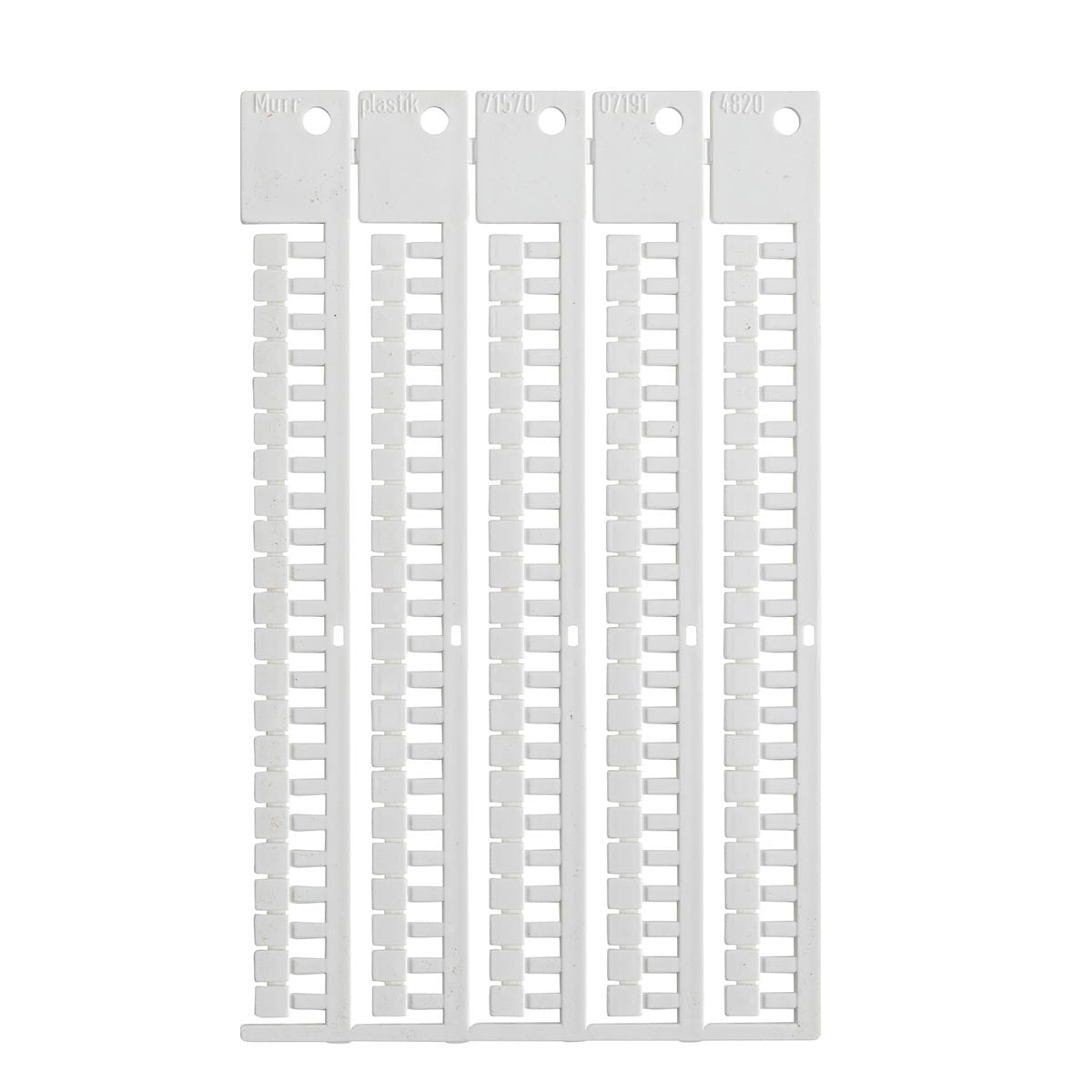 Brady TERMINAL BLOCK TAG, WG, 5X5-5 Terminal Block Tags - 5mm x 5mm, 5mm Pitch SA4363