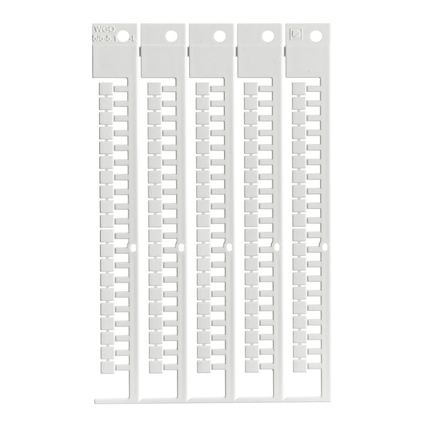 Brady TERMINAL BLOCK TAG, AB, 5X5-5 Terminal Block Tags - 5mm x 5mm, 5mm Pitch SA4813