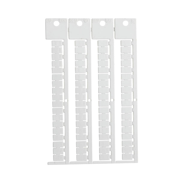 Brady TERMINAL BLOCK TAG, WE, 6X10-6 Terminal Block Tags - 6mm x 10mm, 6mm Pitch SA4441