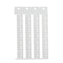 Brady TERMINAL BLOCK TAG, PH, 6X10-6 Terminal Block Tags - 6mm x 10mm, 6mm Pitch SA4460