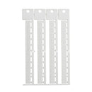 Brady TERMINAL BLOCK TAG, AB, 5x9-5 Terminal Block Tags - 5mm x 9mm, 5mm Pitch SA4811