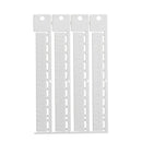 Brady TERMINAL BLOCK TAG, AB, 5X12-5 Terminal Block Tags - 5mm x 12mm, 5mm Pitch SA4812