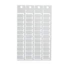 Brady COMPONENT TAG, 9x15 Electrical Component Tags with Adhesive - 9mm x 15mm, Single SA915A