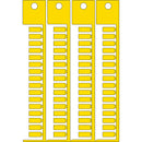 Brady TAG 4X10 4 STICKS YELLOW Cable & Wire Tags - 4mm x 10mm SAG410
