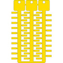Brady TAG-4 12 YELLOW Cable & Wire Tags - 4mm x 12mm SAG412