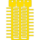 Brady TAG 4X15 4 STICKS YELLOW Cable & Wire Tags - 4mm x 15mm SAG415