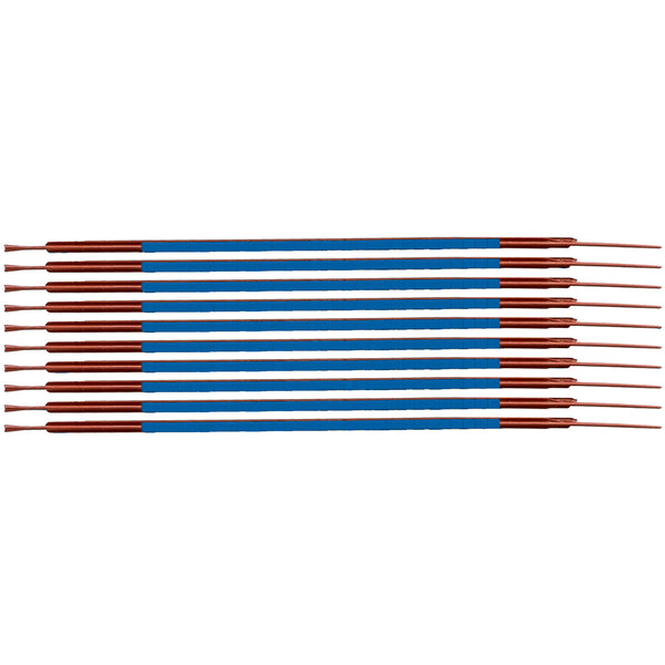 Brady SCN-03-BLUE Clip Sleeve Wire Markers 132997